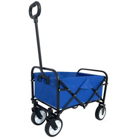 Outdoor Garden Multipurpose Micro Collapsible Beach Trolley Cart Camping Folding Wagon