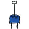 Outdoor Garden Multipurpose Micro Collapsible Beach Trolley Cart Camping Folding Wagon