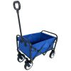 Outdoor Garden Multipurpose Micro Collapsible Beach Trolley Cart Camping Folding Wagon