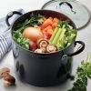 12 Qt Style Gray NS Covered Stock Pot