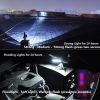 High Lumens 180000 LED Flashlight Rechargeable Spotlight Outdoor Handheld Spot Light With Multi-Purpose Floodlamp 10000mAh Battery