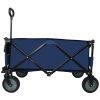 Utility Collapsible Folding Wagon Cart Heavy Duty Foldable, Beach Wagon