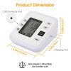 Arm Blood Pressure Monitor with Adjustable Cuff (8.7in-12.6in) Irregular Heartbeat Detector