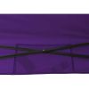 10' x 10' Purple Instant Outdoor Canopy with Heavy Duty Construction