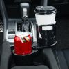 2 In 1 Car Cup Holder Extender Adapter 360Â¬âˆž Rotating Dual Cup Mount Organizer Holder For Most 20 oz Up To 5.9in Coffee Bottle