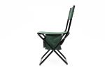 4-piece Folding Outdoor Chair with Storage Bag; Portable Chair for indoor; Outdoor Camping; Picnics and Fishing; Green