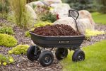 GOR4PS 600-lb. Poly Garden Dump Cart with 10" Tires