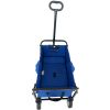 Outdoor Garden Multipurpose Micro Collapsible Beach Trolley Cart Camping Folding Wagon