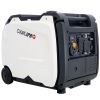 Super quiet Inverter Generator 4500w portable generator electric start; foldable handle with wheel; 212cc 4 stroke EPA compliant