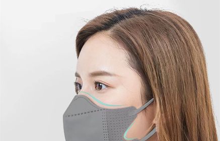 Comfortable 3-layer Thin Disposable Breathable Face Mask (Option: Grey-50PCS)