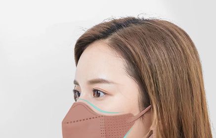 Comfortable 3-layer Thin Disposable Breathable Face Mask (Option: Shrimp powder-50PCS)