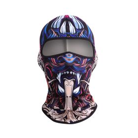 Spring And Summer Outdoor Motorcycle Full Face Windproof Dust Bib Men And Women (Option: 1style)