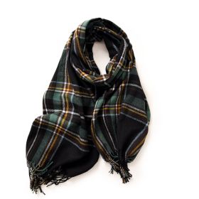 New Winter Scarf For Women (Option: Black lattice)