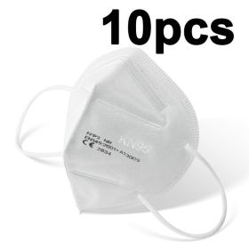 Industrial Dust-proof Five-layer Individually Packaged Face Shield (Option: White coding-10PCS)