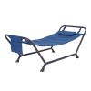 Belden Park Polyester Hammock with Stand and Pillow for Outdoor , Multi color