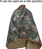 Kylebooker Camo Woobie Blanket Waterproof Poncho Liner for Outdoor Camping;  Hiking;  Hunting;  Survival;  Backpacking;  Picnicking