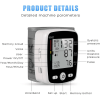 Portable Rechargeable Digital Blood Pressure Monitor With LCD Display, 2 X 99 Readings Memory For Home & Clinical & Health Monitoring (Battery Not Inc