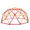 Children Dome Climber Playground Kids Swing Set Climbing Frame Backyard Gym Develop Confidence for Fun Indoor Outdoor XH