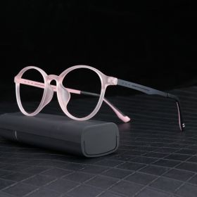 Retro Circular Photochromic Presbyopic Glasses (Option: C3-200)