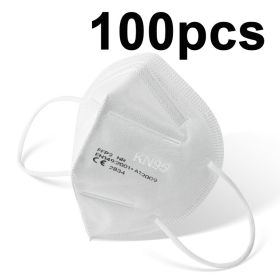 Industrial Dust-proof Five-layer Individually Packaged Face Shield (Option: White coding-100PCS)