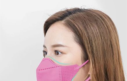 Comfortable 3-layer Thin Disposable Breathable Face Mask (Option: Pink-50PCS)